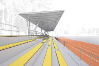 Tribüne Ernst-Reuter-Sportfeld, Berlin-Zehlendorf - Kusus + Kusus Architekten, Berlin